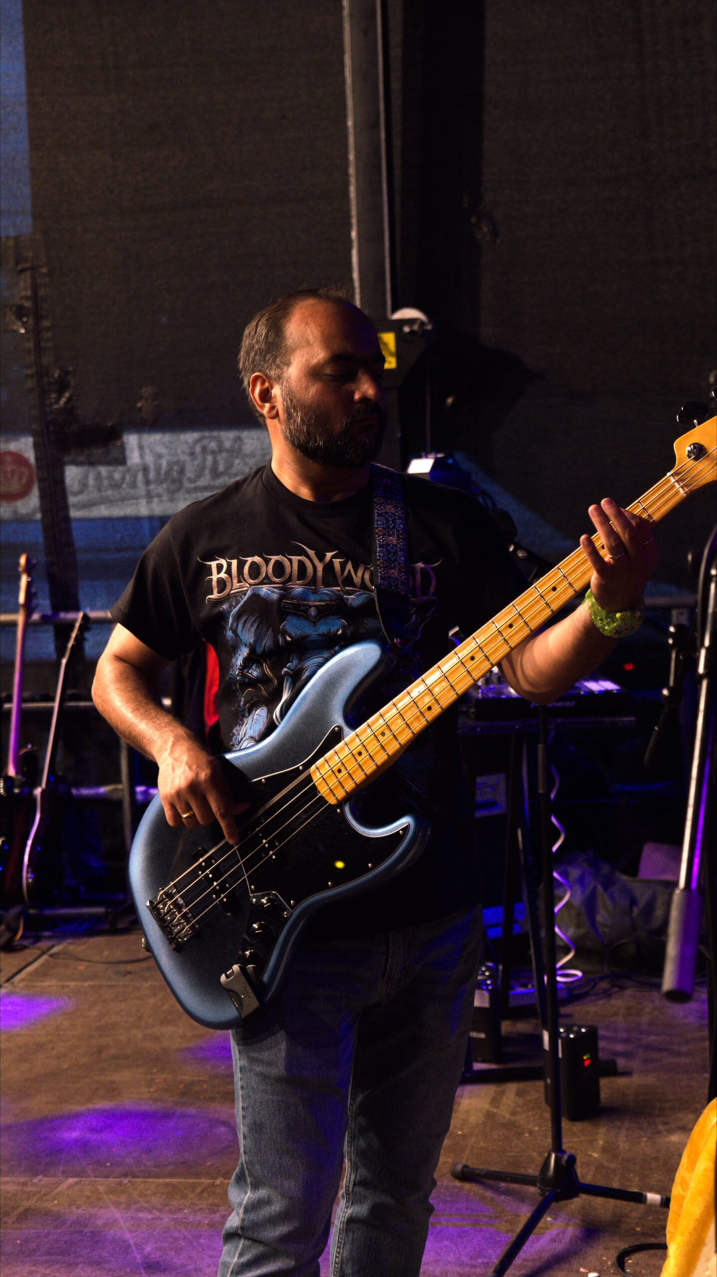 Brijesh am Bass